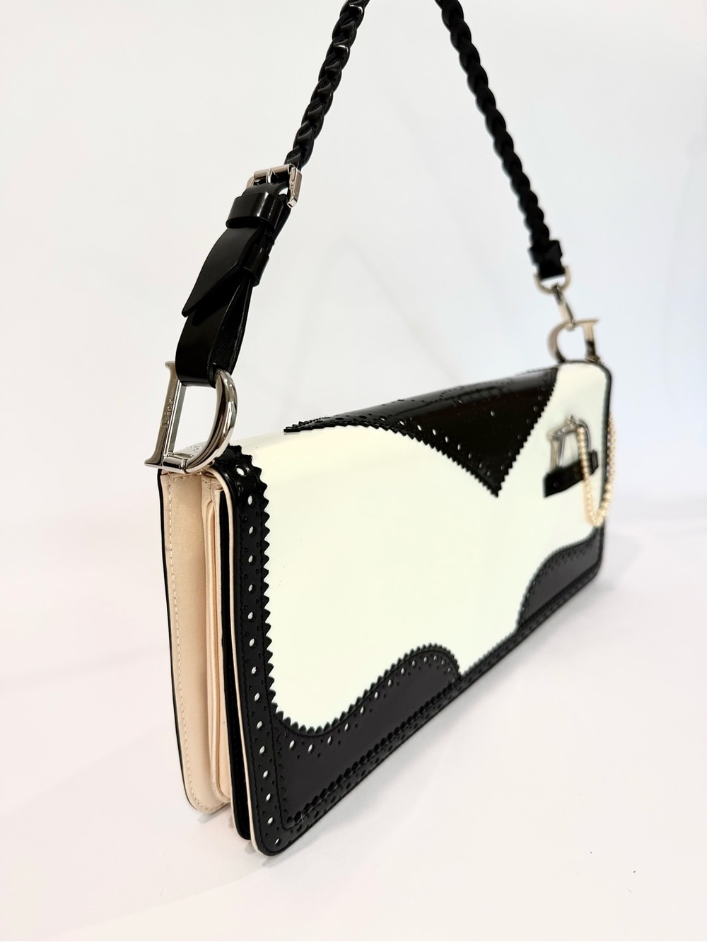 RARE Dior Runway D’Trick Shoulder Bag / Clutch - Picture 7 of 14
